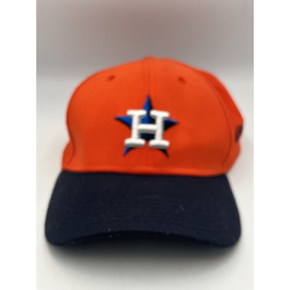 ASTROS New Era 39thirty Houston Texas Baseball Hat Cap Medium/Large Flex Fit
